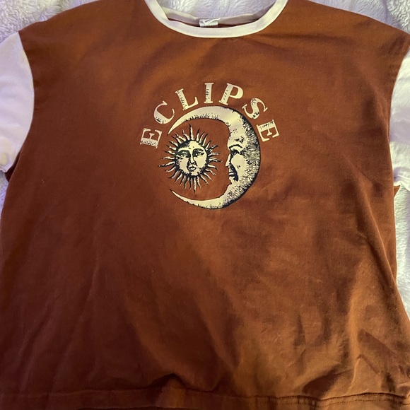 11/12  indie Shein shirt sun and moon - Picture 1 of 3